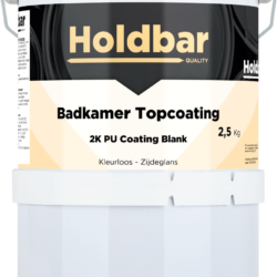 Holdbar Badkamer Topcoating Zijdeglans 2,5 kg