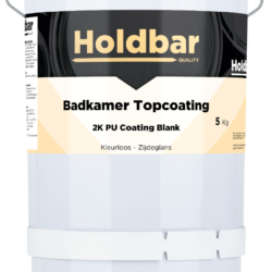 Holdbar Badkamer Topcoating Zijdeglans 5 kg