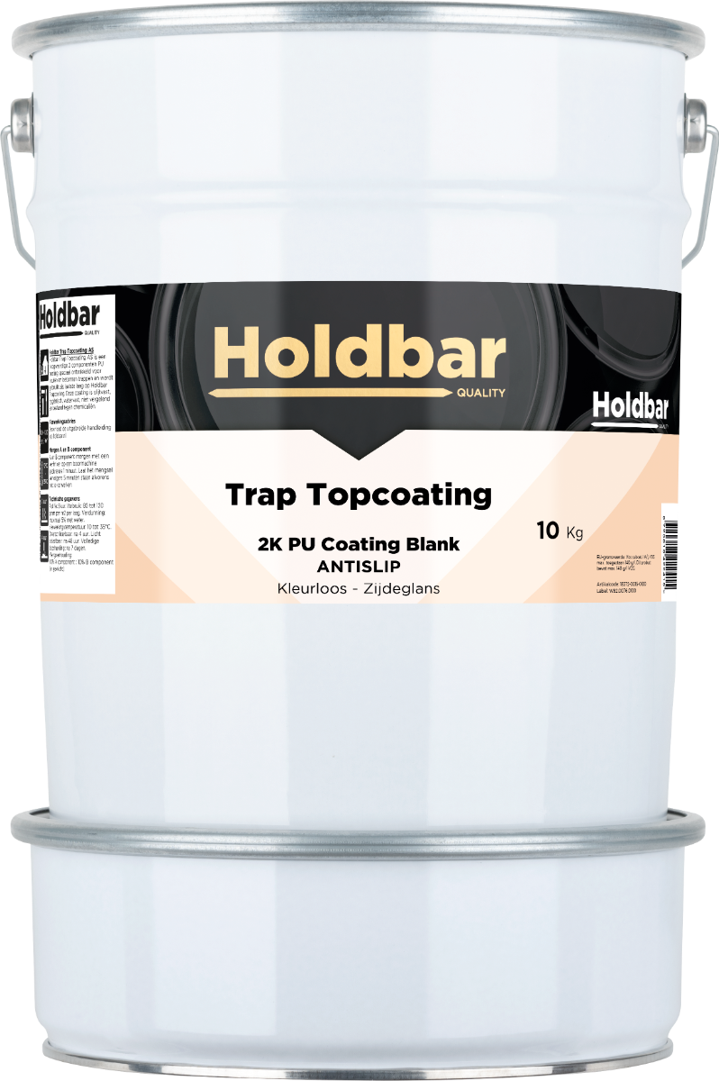Holdbar Trap Topcoating Antislip Zijdeglans 10 Kg