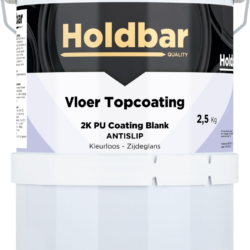Holdbar Vloer Topcoating Zijdeglans Antislip 2,5 kg