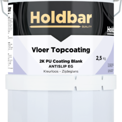 Holdbar Vloer Topcoating Zijdeglans Antislip (Extra grof) 2,5 kg