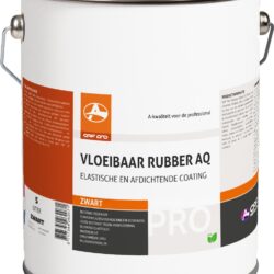 OAF PRO Vloeibaar Rubber AQ Zwart 5 liter