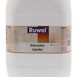 Ruwol Gekookte Lijnolie 20 liter