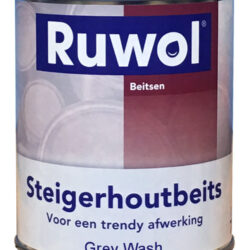 Ruwol Steigerhoutbeits Grey Wash 750 ml