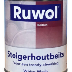 Ruwol Steigerhoutbeits White Wash 750 ml