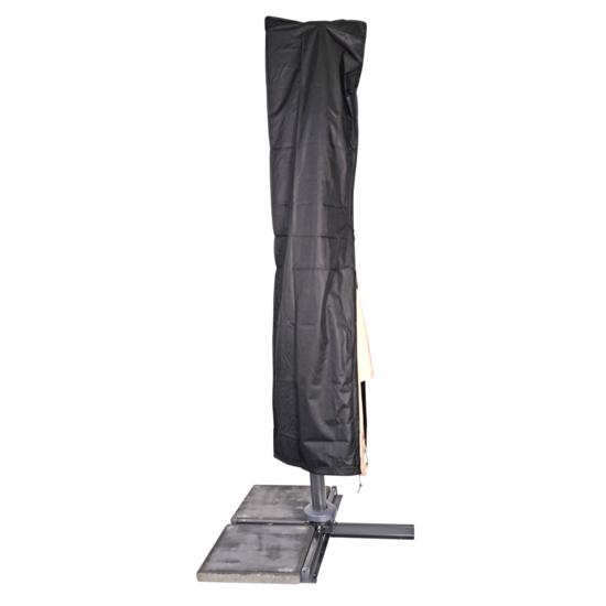 Beschermhoes zwart, 3,5 meter en 3x3 meter