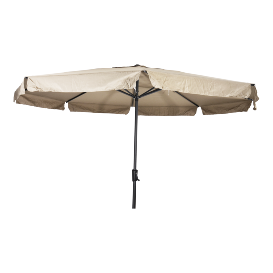 Parasol Libra, ecru 3,5 meter, niet knikbaar