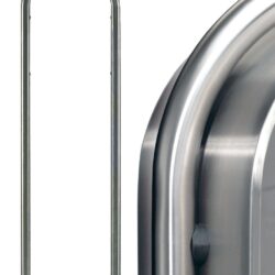 Bobi Round brievenbusstatief - RVS