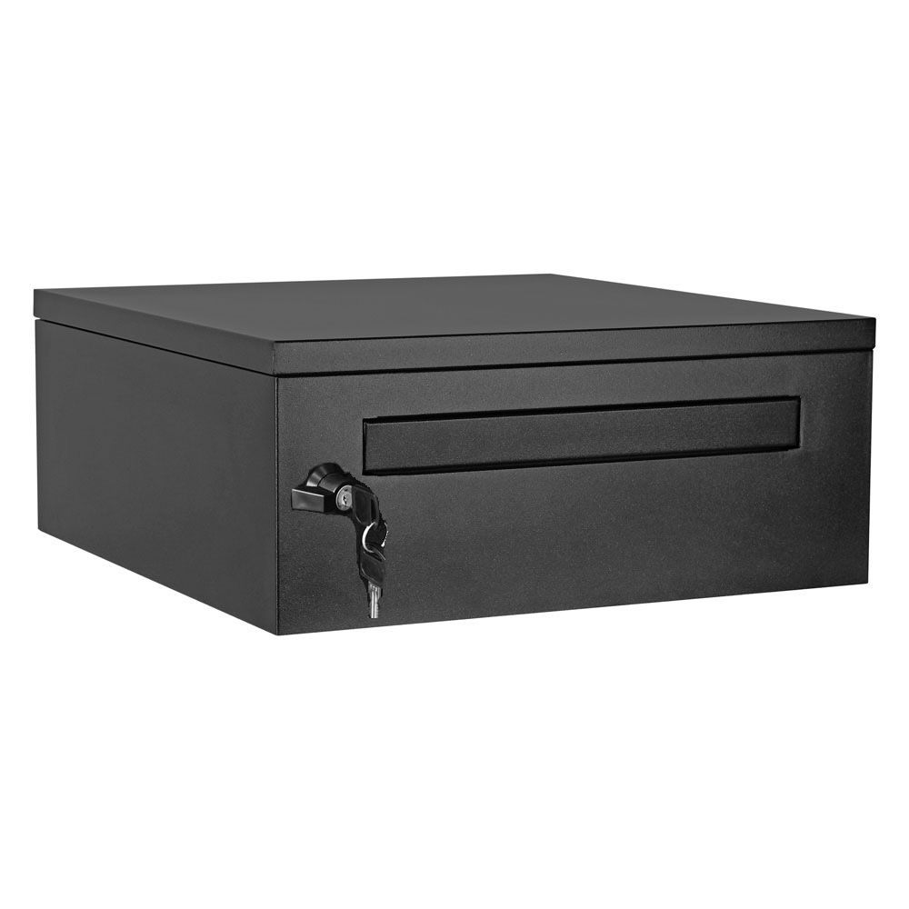 Brievenbusdeel voor Logixbox Frontbox pakketbrievenbus - grijs