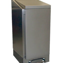 Dutch Bins Dutch Bins afvalzakhouder 120 liter AVZH 120 E - RVS