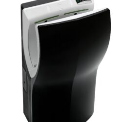 Mediclinics Handdroger Twinflow hands-in PQ14AZ - zwart