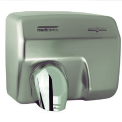 Mediclinics Mediclinics Saniflow handdroger automatisch E88ACS - mat verchroomd