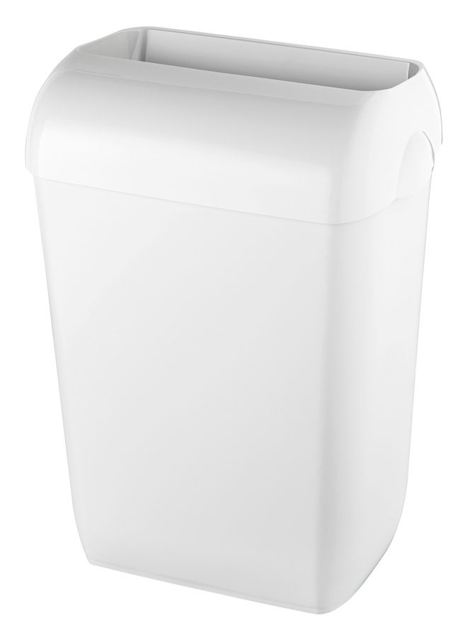 PlastiQline PlastiQline afvalbak 43l met deksel PQA43 - wit