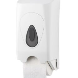PlastiQline PlastiQline 2-rols toiletrolhouder (standaard) PQDuoPlus - wit