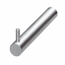 Intersteel WC-rolhouder enkel met pin stop - RVS