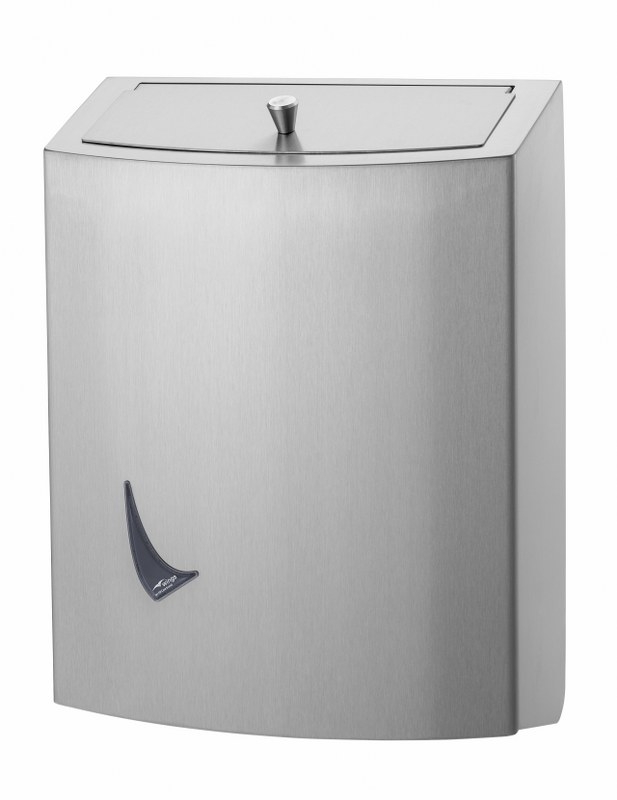 Wings Wings afvalbak gesloten 9l WIN WBC 9 SAL - RVS