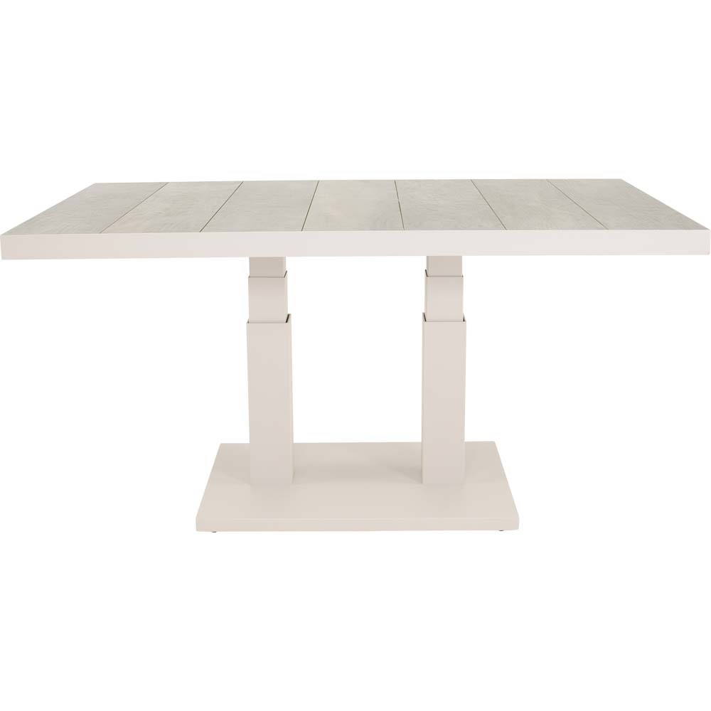 Loungetafel verstelbaar Prato Crema, 140x85cm - Afbeelding 6