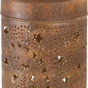 Lantaarn Wave brown antique ø42x20cm