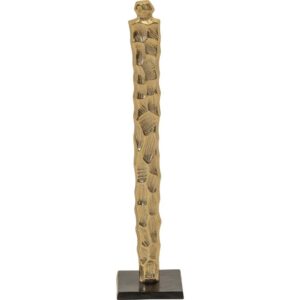 Sculptuur Abstract goud 66cm