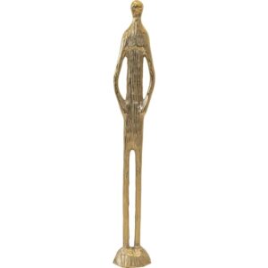 Sculptuur Man goud 133cm