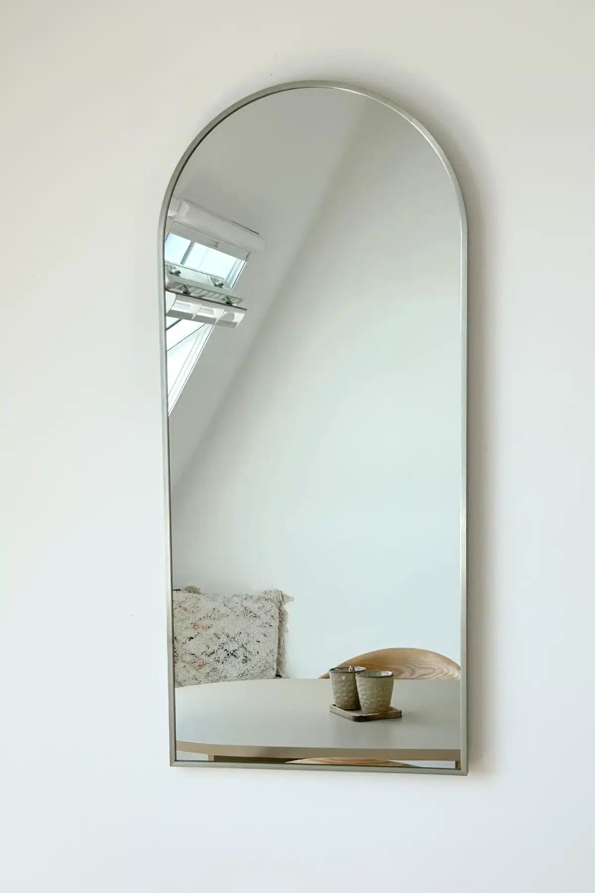 Boogspiegel 100x45 cm - Greige