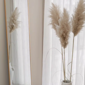 Boogspiegel 180×40 cm - Zacht Goud