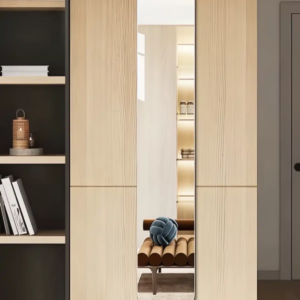 Ovale spiegel Frameless 120x24 cm