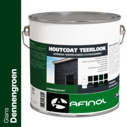 Afinol Houtcoat Teerlook Glans Dennengroen 2,5 liter