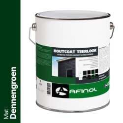 Afinol Houtcoat Teerlook Mat Dennengroen 5 liter