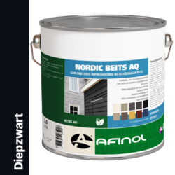 Afinol Nordic Beits AQ Diepzwart 2,5 liter