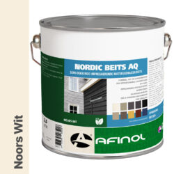 Afinol Nordic Beits AQ Noors Wit 2,5 liter