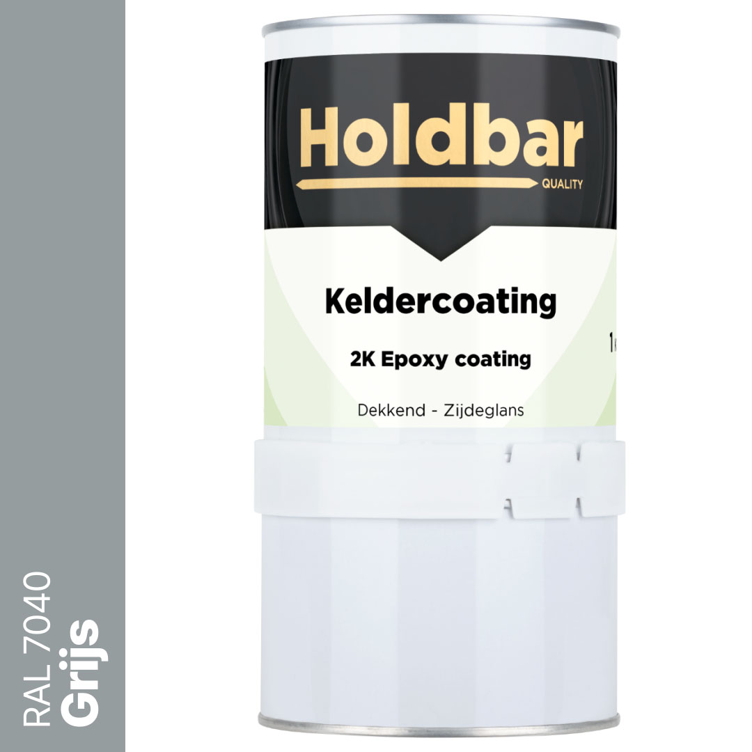 Holdbar Keldercoating Grijs (RAL 7040) 1 kg