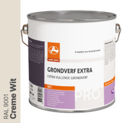 OAF PRO Grondlak Professioneel Creme Wit (RAL 9001) 2,5 liter