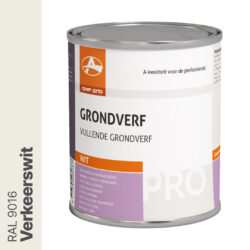 OAF PRO Grondlak Professioneel Verkeerswit (RAL 9016) 750 ml
