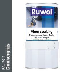 Ruwol 2K Epoxy Vloercoating RAL 7011 1 kg
