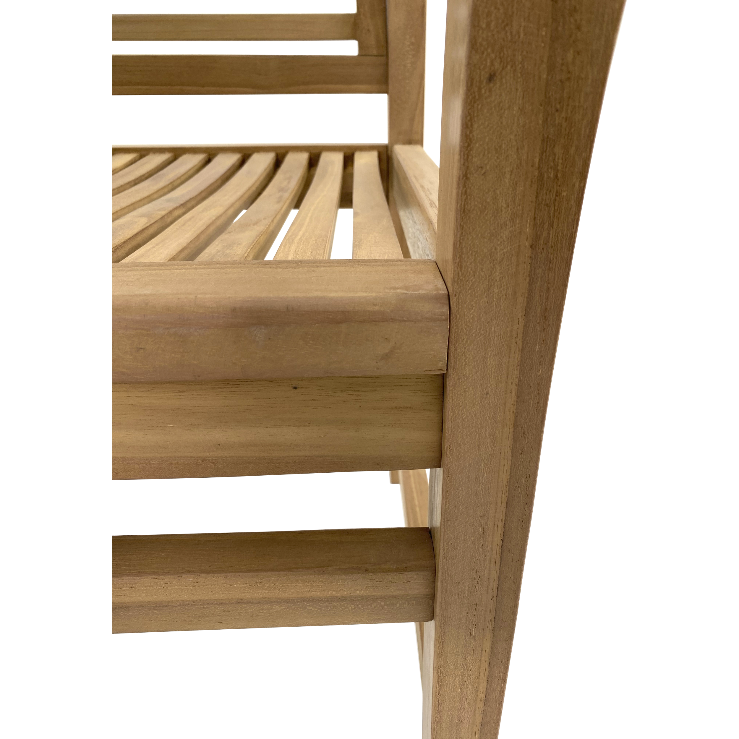 Bank teak Stripe 142cm - Afbeelding 8