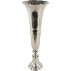 Vaas Brush zilver 55cm