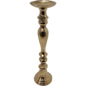 Kandelaar Brush goud 52cm