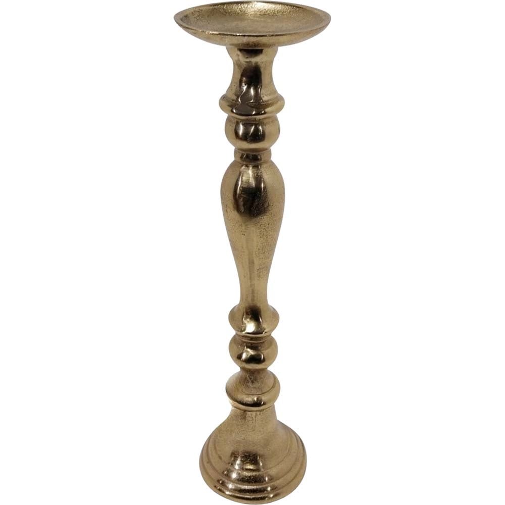 Kandelaar Brush goud 52cm