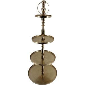 Etagère Brush goud 120cm