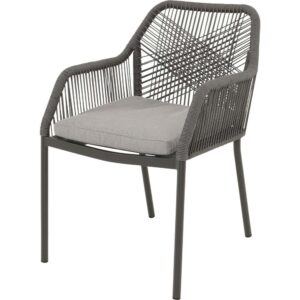 Stapelstoel Akita grijs