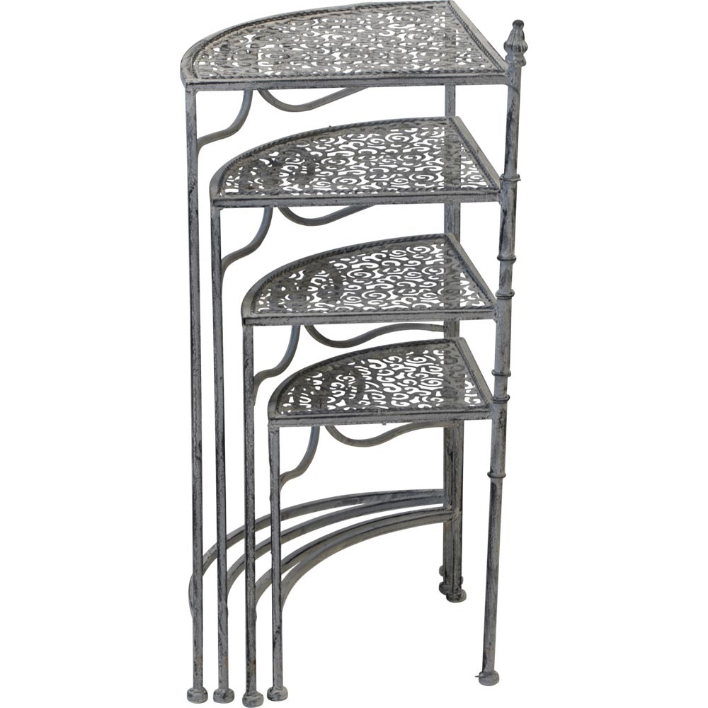 Plantentafel Romatic Viva la Vida grey wash, 4 hoogtes - Afbeelding 2
