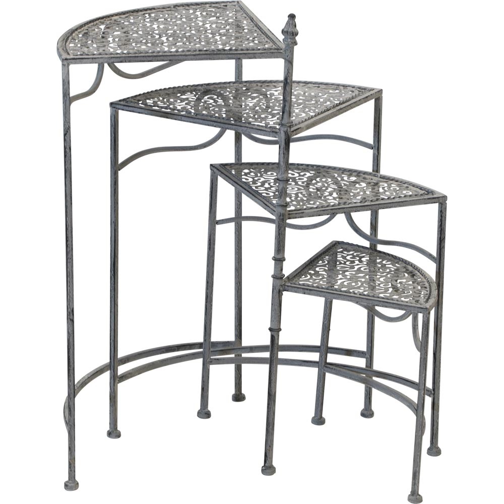 Plantentafel Romatic Viva la Vida grey wash, 4 hoogtes - Afbeelding 3