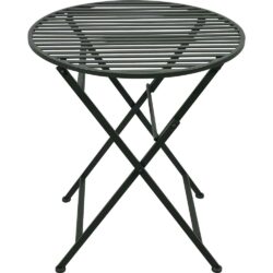 Bistrotafel Viva la vida groen ø60cm