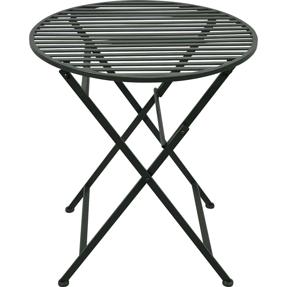 Bistrotafel Viva la vida groen ø60cm