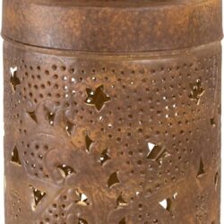 Lantaarn Wave brown antique ø42x20cm